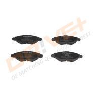 DP1010.10.0859 - DP1010.10.0859 - KLOCKI HAM. PRZÓD PEUGEOT 206 1.4HDI-1.9D