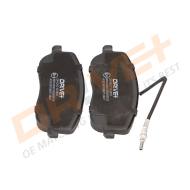 DP1010.10.0879 - DP1010.10.0879 - KLOCKI HAM. PRZÓD CITROEN C8 FIAT ULYSSE 02-