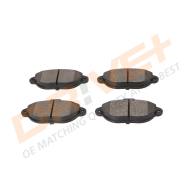 DP1010.10.0173 - DP1010.10.0173 - KLOCKI HAM. PRZÓD FIAT 500 1.2 16V 07-