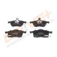 DP1010.10.0814 - DP1010.10.0814 - KLOCKI HAM. PRZÓD OPEL ASTRA 98- 2.0DTI