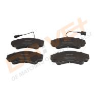 DP1010.10.0874 - DP1010.10.0874 - KLOCKI HAM. PRZÓD CITROEN JUMPER 01- 1800KG