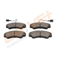 DP1010.10.0874 - DP1010.10.0874 - KLOCKI HAM. PRZÓD CITROEN JUMPER 01- 1800KG