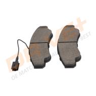 DP1010.10.0874 - DP1010.10.0874 - KLOCKI HAM. PRZÓD CITROEN JUMPER 01- 1800KG