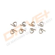 DP1010.10.1047 - DP1010.10.1047 - KLOCKI HAM. TYŁ OPEL ASTRA 99- 1.4-2.0D