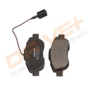 DP1010.10.0177 - DP1010.10.0177 - KLOCKI HAM. PRZÓD FIAT 500 1.4 16V 07-