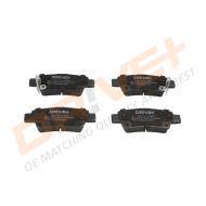 DP1010.10.0082 - KLOCKI HAM. TYŁ HONDA CRV III 2.0I-VTEC 07-