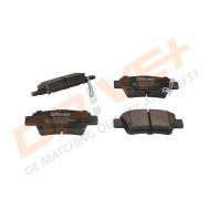 DP1010.10.0082 - KLOCKI HAM. TYŁ HONDA CRV III 2.0I-VTEC 07-