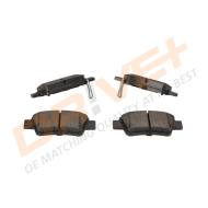 DP1010.10.0082 - KLOCKI HAM. TYŁ HONDA CRV III 2.0I-VTEC 07-