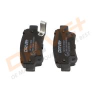 DP1010.10.0082 - KLOCKI HAM. TYŁ HONDA CRV III 2.0I-VTEC 07-