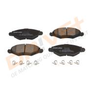 DP1010.10.0846 - DP1010.10.0846 - KLOCKI HAM. PRZÓD PEUGEOT 206 1.4-2.0 99-