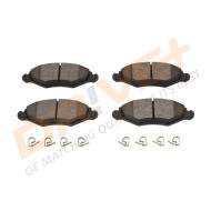 DP1010.10.0846 - DP1010.10.0846 - KLOCKI HAM. PRZÓD PEUGEOT 206 1.4-2.0 99-