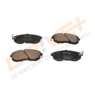 DP1010.10.0730 - DP1010.10.0730 - KLOCKI HAM. CITROEN C3 1.6 16V 09- PRZÓD