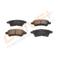 DP1010.10.1237 - DP1010.10.1237 - KLOCKI HAM. PEUGEOT 206 1.6-2.0 00- PRZÓD