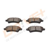 DP1010.10.1237 - DP1010.10.1237 - KLOCKI HAM. PEUGEOT 206 1.6-2.0 00- PRZÓD