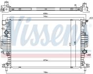 620152 NISS - 620152 - CHŁODNICA FORD MONDEO V 14-, FORD GALAXY IV 15-