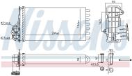 707268 NISS - 707268 - NAGRZEWNICA PEUGEOT 206 1.4 10-