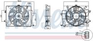 850049 NISS - 850049 - WENTYLATOR CHŁODNICY KIA RIO 12-