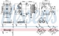 890392 NISS - 890392 - KOMPRESOR KLIMY FORD FIESTA VI /CB1/ 08-