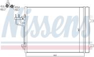 940398 NISS - 940398 - CHŁODNICA KLIMY FORD KUGA 13-, 1.6 TURBO G AUT., 1.6 TURBO G