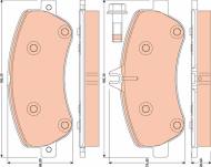 GDB1798 - GDB1798 - KLOCKI HAM./PRZ/ DB GLK /X204/ 08-