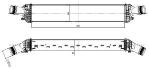 309048 NRF - 309048 - INTERCOOLER AUDI A6 3.0D 10-