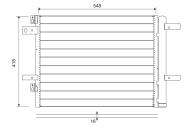 822564 VALEO - 822564 - CHŁODNICA KLIMY CITROEN C4 2.0 18-