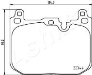 50-00-0135 - 50-00-0135 - KLOCKI HAM./PRZ/ MINI MINI COUNTRYMAN /F60/ 17-
