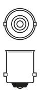 1-987-302-510 - 1 987 302 510 - ŻARÓWKA 24V 5W R5W BA15S /BOSCH/ TRUCKLI GHT