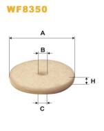 WF8350 - WF8350 - WKŁAD FILTRA DO SAMOCHOWYCH INSTALACJI GAZOWYCH BEDINI