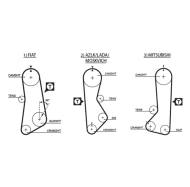 5002 GATES - PASEK ROZRZ./GATES/ 