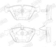 571990J JURID - 571990J - KLOCKI HAM./PRZ/ BMW 7 02- /E65/