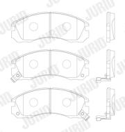 572370J JURID - 572370J - KLOCKI HAM./PRZ/ MITSUBISHI PAJERO 91-