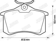 573032J JURID - 573032J - KLOCKI HAM./TYŁ/ CITROEN C8,FIAT ULYSSE