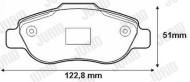 573168J JURID - 573168J - KLOCKI HAM./PRZ/ FIAT PANDA 03-