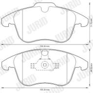 573201J JURID - 573201J - KLOCKI HAM./PRZ/ FORD GALAXY 06-