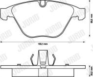 573210J JURID - 573210J - KLOCKI HAM./PRZ/ BMW 7 02- /E65/