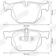 573285J JURID - 573285J - KLOCKI HAM./TYŁ/ BMW 5 03- 