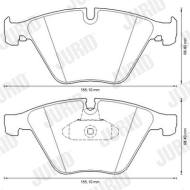 573305J JURID - 573305J - KLOCKI HAM./PRZ/ BMW 5 3,0D 10-