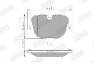 573342J JURID - KLOCKI HAM./TYŁ/ LAND ROVER RANGE ROVER 09-