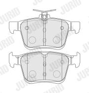 573409J JURID - KLOCKI HAM./TYŁ/ AUDI A3 12-, TT 14-