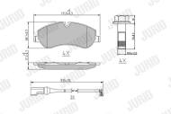 573690J JURID - 573690J - KLOCKI HAM./PRZ/ FORD TRANSIT 12-