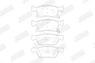573701J JURID - 573701J - KLOCKI HAM./PRZ/ OPEL ASTRA 15-