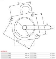 SBR9035S AS - GŁOWICA ROZRUSZNIK 