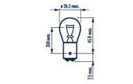 179164000 - 179164000 - ŻARÓWKA 12V 21W/5W ŚW.POST. +STOP BAY15D