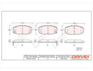 DP1010.10.0027 - DP1010.10.0027 - KLOCKI HAM. PRZÓD KIA CARENS II 02-