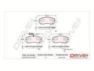 DP1010.10.0144 - DP1010.10.0144 - KLOCKI HAM. PRZÓD OPEL MOVANO 2.3CDTI 10-