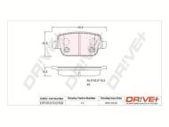 DP1010.10.0168 - DP1010.10.0168 - KLOCKI HAM. TYŁ LANDROVER FREELANDER 3.0 06-