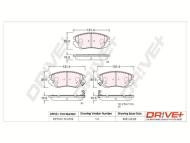 DP1010.10.0192 - DP1010.10.0192 - KLOCKI HAM. PRZÓD OPEL INSIGNIA 1.6-1.8 08-