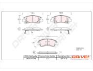 DP1010.10.0198 - DP1010.10.0198 - KLOCKI HAM. PRZÓD HYUNDAI I10 13-