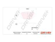 DP1010.10.0730 - DP1010.10.0730 - KLOCKI HAM. CITROEN C3 1.6 16V 09- PRZÓD